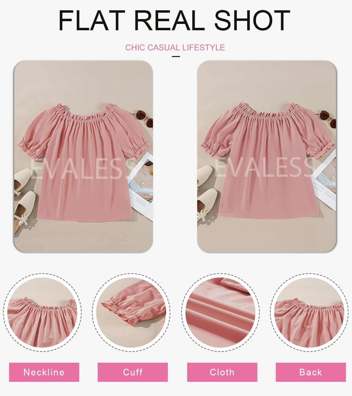 Womens Tops Off The Shoulder Blouses for Women Dressy Casual Cute Puff Sleeve T Shirts Fashion 2025