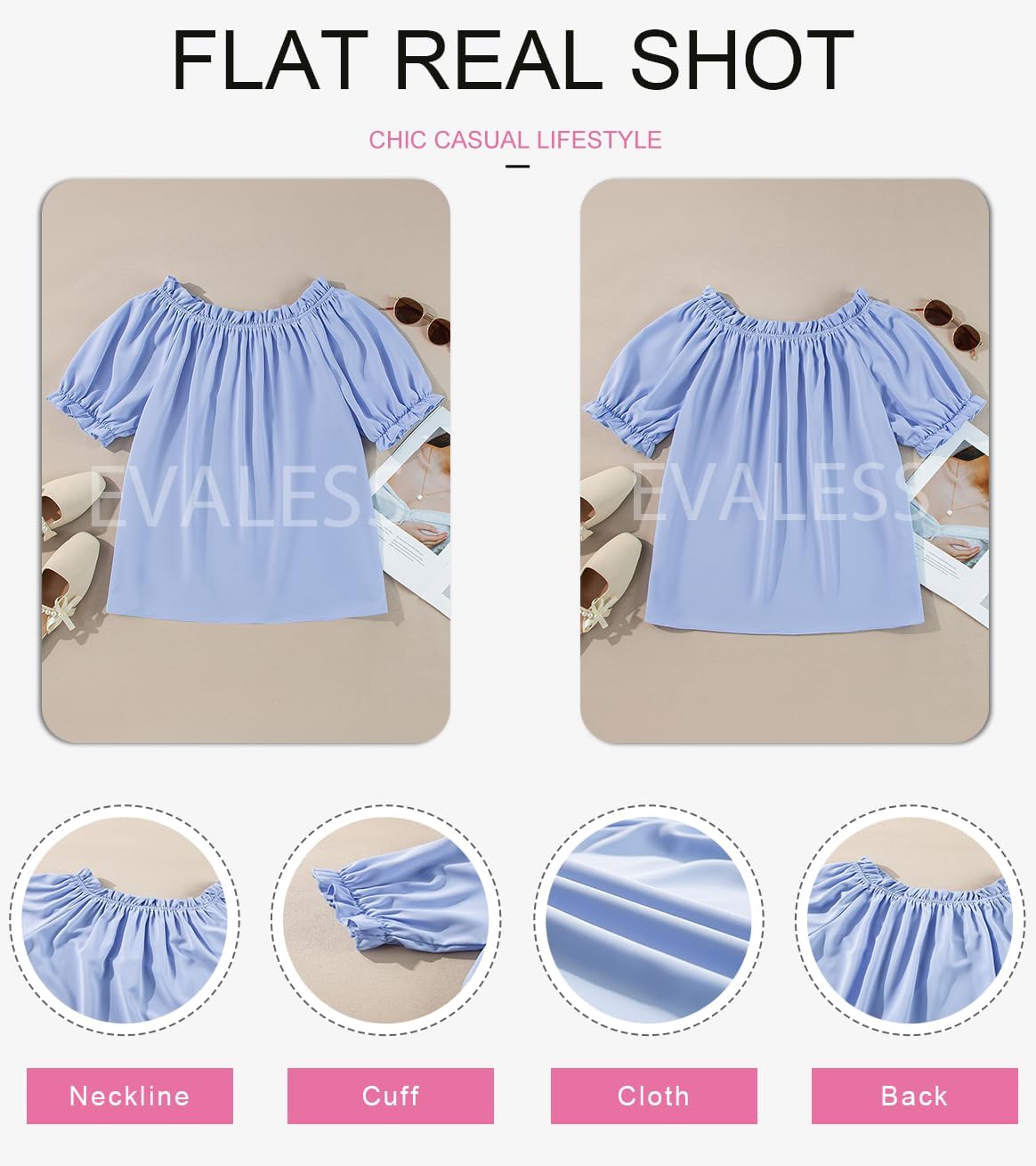 Womens Tops Off The Shoulder Blouses for Women Dressy Casual Cute Puff Sleeve T Shirts Fashion 2025