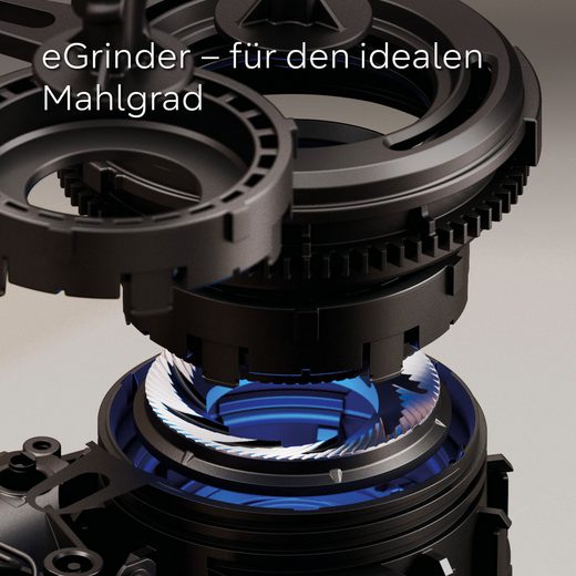 Der Kaffeevollautomat EQ900 plus TQ903DZ3 umfasst die Funktionen automatische Reinigung und Entkalkung, Cold Brew sowie einen Barista-Modus.